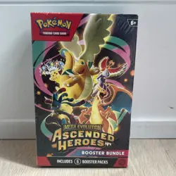 Pokemon TCG: Ascended Heroes Factory Sealed Booster Bundle Box FREE SHIPPING! - Image 1
