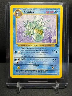 Seadra 42/62 Pokemon 1999 Fossil - LP - Image 1