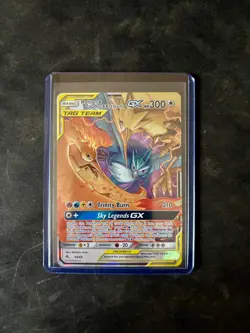 Pokemon TCG Hidden Fates Moltres & Zapdos & Articuno GX Tag Team 44/68 Holo - Image 1