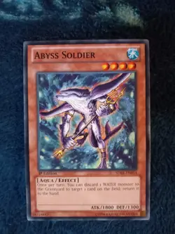 Abyss Soldier SDRE common LP Yugioh - Image 1