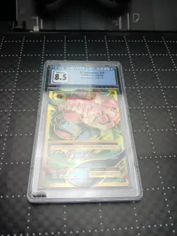 2016 POKEMON XY EVOLUTIONS #100 FULL ART M VENUSUAR EX CGC 8.5 NM/MINT+ - Image 4
