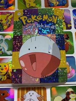 Pokemon 151 Vintage Pocket Monsters Vending HOLO Prism Sticker 2000 Nintendo - Image 2