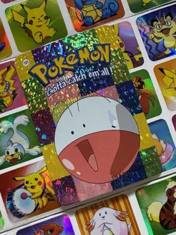 Pokemon 151 Vintage Pocket Monsters Vending HOLO Prism Sticker 2000 Nintendo - Image 4