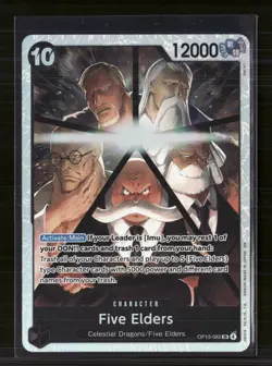 One Piece TCG Five Elders Carrying On His Will SR • OP13-082 - Image 1