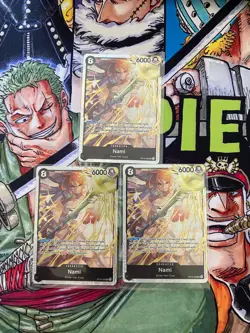 3x Nami | OP15-086 | Super Rare | Adventure on Kami's Island One Piece NM - Image 1