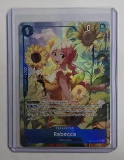 Rebecca OP15-053 SR Alt Art English One Piece TCG Adventure Kami Island NM - Image 1