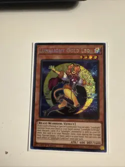 Yugioh - Lunalight Gold Leo - Secret Rare - Duelist's Advance LP DUAD-EN005 - Image 1