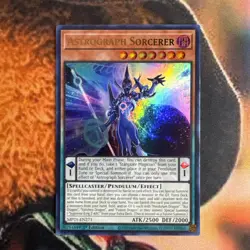 Yugioh Astrograph Sorcerer MP25-EN271 Ultra Rare 1st Edition - Image 1
