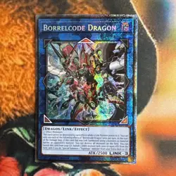 1x (M/NM) - Borrelcode Dragon - MP25-EN040 - Starlight Rare - 1st Edition Yugioh - Image 1