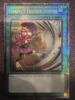 Yugioh Harpie's Feather Duster MP25-EN016 Starlight Rare 1st Edition NM - Image 1