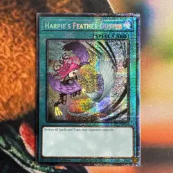 YUGIOH x1 MP25-EN016 HARPIE'S FEATHER DUSTER STARLIGHT RARE 1st EDITION - Image 1