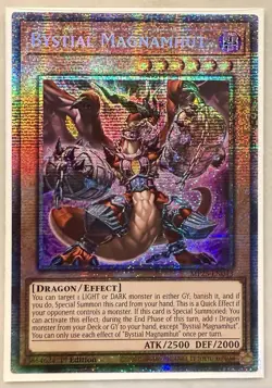 YuGiOh! - Bystial Magnamhut MP25-EN043 Starlight Rare 1st Edition Near Mint - Image 1