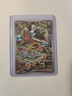 Rotom 197/182 Destined Rivals Illustration Full Art Holo Pokemon TCG Card - Image 1