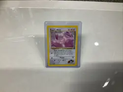 Pokemon TCG Holo Rare Koga's Ditto Card 10/132 Gym Challenge Set - Image 1