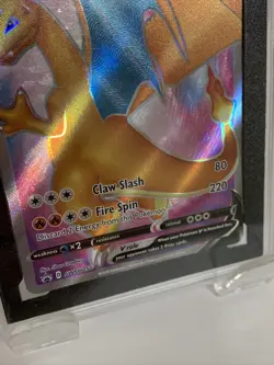 Charizard V Pokemon Champion's Path ETB SWSH050 Black Star Promo Card KSA 9 Mint - Image 3