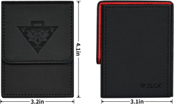 Card Deck Box Fits Yugioh TCG, Card Storage Box with Dividers Holds 100+ Sleeved - Image 5