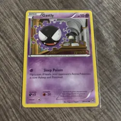 Pokemon Card Gastly Breakthrough Common 58/162 Near Mint - Image 1