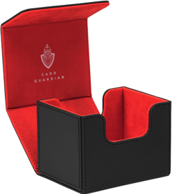 - Premium Deck Box (Black) for 100+ Cards for Trading Card Games Compatible with - Image 1