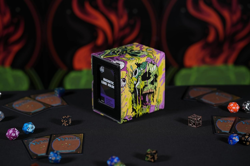(Melting Skulls) 100+ Card Custom Art MTG Commander Deck Box with Storage - Image 5