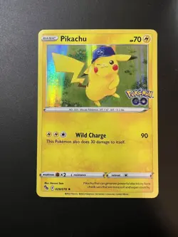 Pokemon Go TCG Pikachu Holo 28/78 NM Near Mint In hand - Image 1