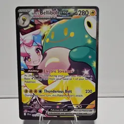 Lono's Bellibolt EX Full Art Holo Card 183/159 Journey Together, Pokemon TCG - Image 1