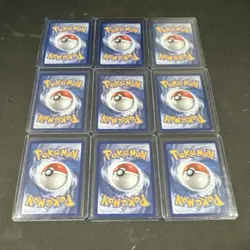 Pokemon TCG First Partner Illustration Collection Kanto Series 1 Full Set of 9 - Image 2