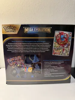 Pokemon TCG Mega Evolution Lucario ETB Elite Trainer Box Sealed - Image 2