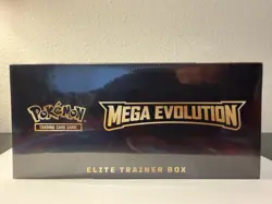 Pokemon TCG Mega Evolution Lucario ETB Elite Trainer Box Sealed - Image 5