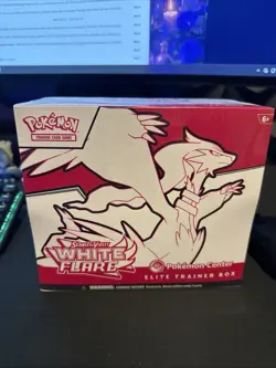 White Flare Pokemon Center Elite Trainer Box PC ETB (Exclusive) Sealed - Image 1