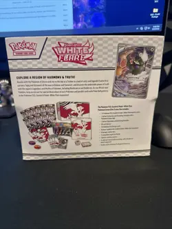 White Flare Pokemon Center Elite Trainer Box PC ETB (Exclusive) Sealed - Image 2