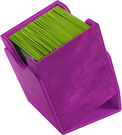 Deck Box - Squire XL Purple 100CT - Durable and Sturdy TCG, OCG, CCG Card Storag - Image 4