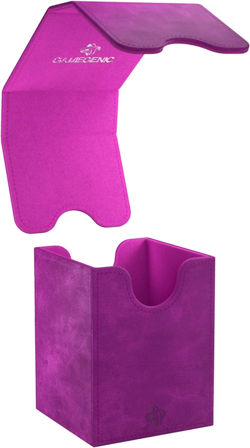 Deck Box - Squire XL Purple 100CT - Durable and Sturdy TCG, OCG, CCG Card Storag - Image 5