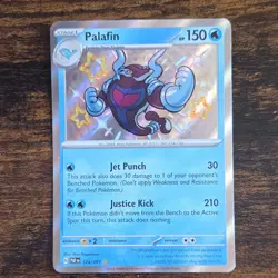 Palafin 124/091 SV Paldean Fates Shiny Rare - Image 1
