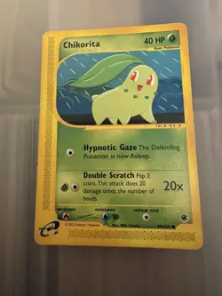 Pokemon TCG Chikorita Expedition Set #99/165 Non Holo Common LP/MP 2002 - Image 1