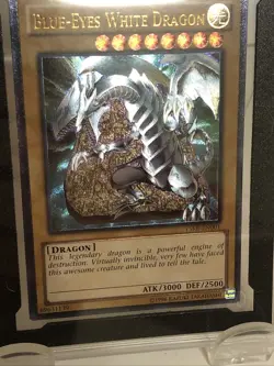2013 KSA 7.5 NM+ YUGIOH ULTIMATE RARE BLUE EYES WHITE DRAGON YSKR-EN001 🔥 Card - Image 4