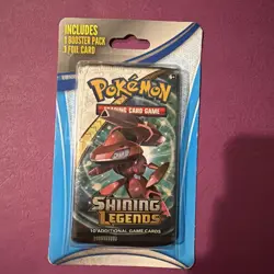 Pokemon TCG Shining Legends Blister Booster Pack Factory Sealed - Image 1