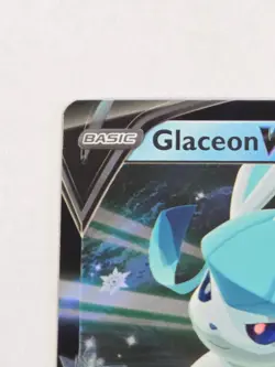 Glaceon V Pokemon Prize Pack Series 1 Promo Pokemon Tcg LP Play Stamp 040/203 - Image 3