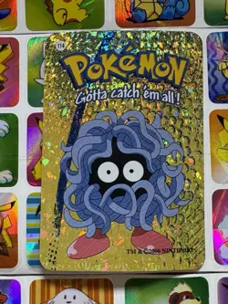 Pokemon 151 Vintage Pocket Monsters Vending HOLO Prism Sticker 00 Nintendo - Image 1