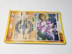 Pokemon Fire Red & Leaf Green Nidoking 8/112 Wizard of Coast Reverse Holo, LP - Image 5
