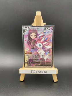 Carte Pokemon Nymphali V TG TG14/TG30 / Bloc EB Stars Etincelantes EB9 / NEUF FR - Image 1