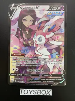 Carte Pokemon Nymphali V TG TG14/TG30 / Bloc EB Stars Etincelantes EB9 / NEUF FR - Image 2