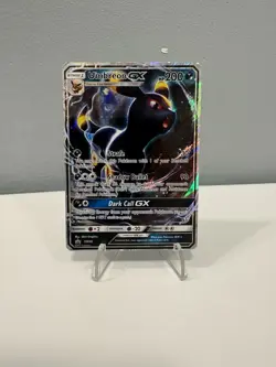 2017 Pokemon TCG Sun & Moon SM36 Black Star Promo Umbreon GX Full Art - Image 1