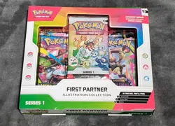 Pokemon First Partner Illustration Collection Series 1 Box - Image 1