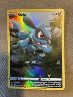 Pokemon TCG – Riolu GG26/GG70 – Galarian – Crown Zenith – Lightly Played (LP) - Image 1