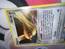 Pokemon Pidgeot 10/112 Holo 100 HP Stage 2 Nintendo 2004 TCG Card - Image 3
