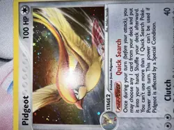 Pokemon Pidgeot 10/112 Holo 100 HP Stage 2 Nintendo 2004 TCG Card - Image 4