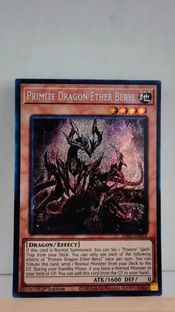 Primite Dragon Ether Beryl 1st Edition [NM] - Yu-Gi-Oh! RA05 [Secret Rare] - Image 1