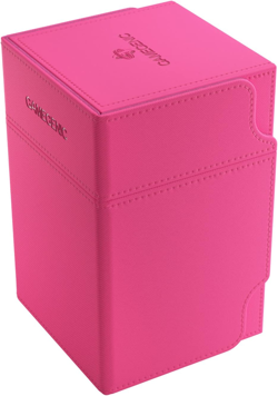 Deck Box - Watchtower XL Pink 100CT - Durable and Sturdy TCG, OCG, CCG Card Stor - Image 1