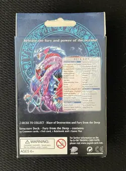 Konami Yu-Gi-Oh! Structure Deck Fury 1st Edition Levia-Dragon Daedalus - Image 2
