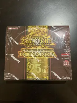 Yu-Gi-Oh! Quarter Century Bonanza Booster Box Sealed - Image 1